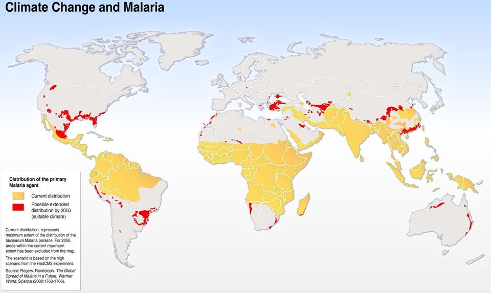 Malaria map